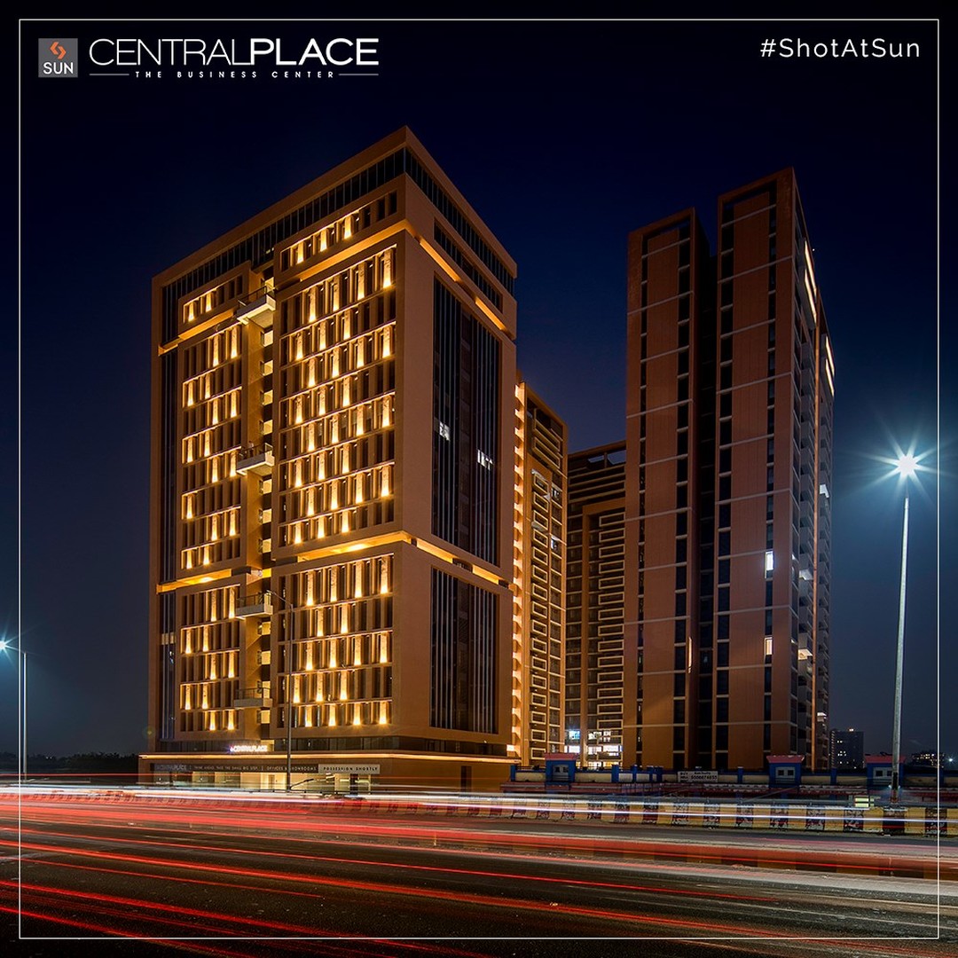 Sun Builders, SunBuildersGroup, SunBuilders, SunCentralPlace, ShotAtSun, DeliveredProject, Commercial, Offices, Retail, Showrooms, Bopal, BopalFlyover, RealEstateAhmedabad
