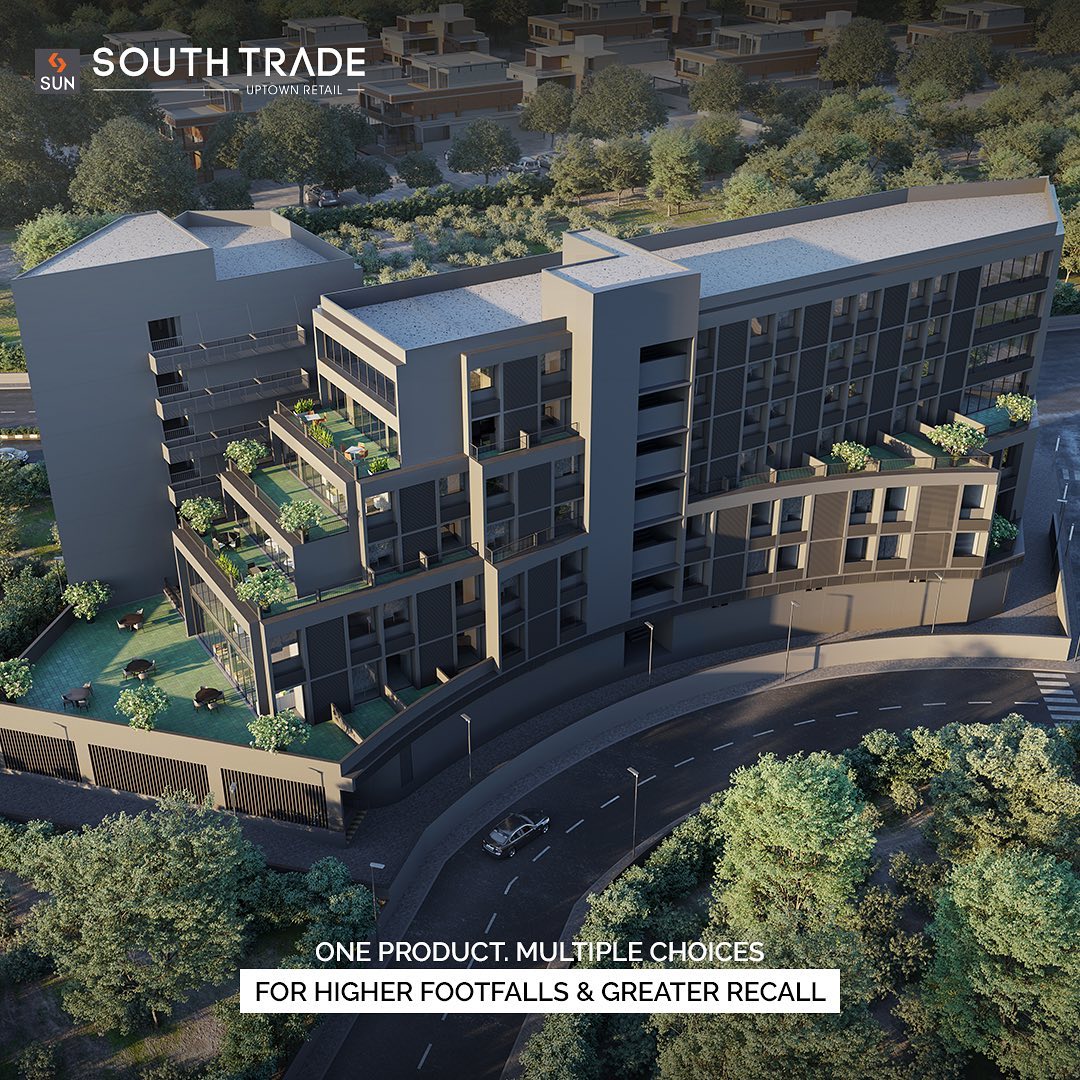 Get the much desired angular edge and stay ahead in the race of visibility at the angularly designed Sun South Trade in the central spine of Bopal and South Bopal where business meets greater recall and footfall.

Offering Possession Shortly!

For Details Call: +91 9978932083

Architect: @hm.architects @mansi_shah_architectures
Location: South Bopal
Status: Possession Shortly

#SunBuildersGroup #SunBuilders #SunSouthTrade #Retail #Showroom #SouthBopal #SOBO #RealEstateAhmedabad
