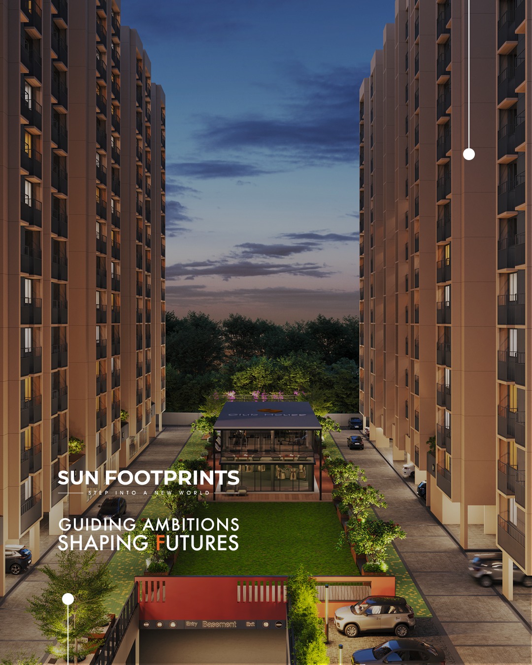 Sun Builders,  SunFootprints, SunBuilders, ShelaLiving, FutureReadyHomes, StrategicLocation