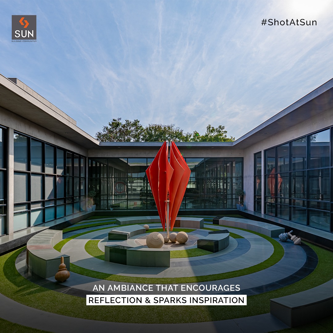 The modern design of SUN is purpose-driven, with an emphasis on open spaces, ample natural light, and superior ventilation.

Every facet here encourages to explore new horizons in the built environment.

#RealEstate #Commercial #Residences #SunBuilders #BuildingCommunities #SunBuildersGroup #Ahmedabad #Gujarat