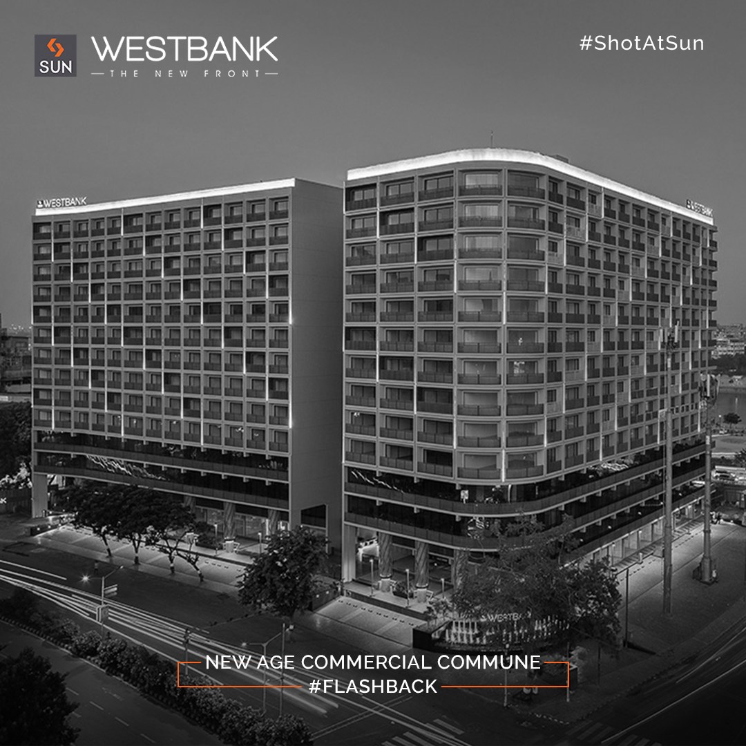 Sun Builders, SunBuildersGroup, SunBuilders, SunWestBank, ShotAtSun, Commercial, Offices, Retail, AshramRoad, RiverFront, PossessionReady, BuildingCommunities
