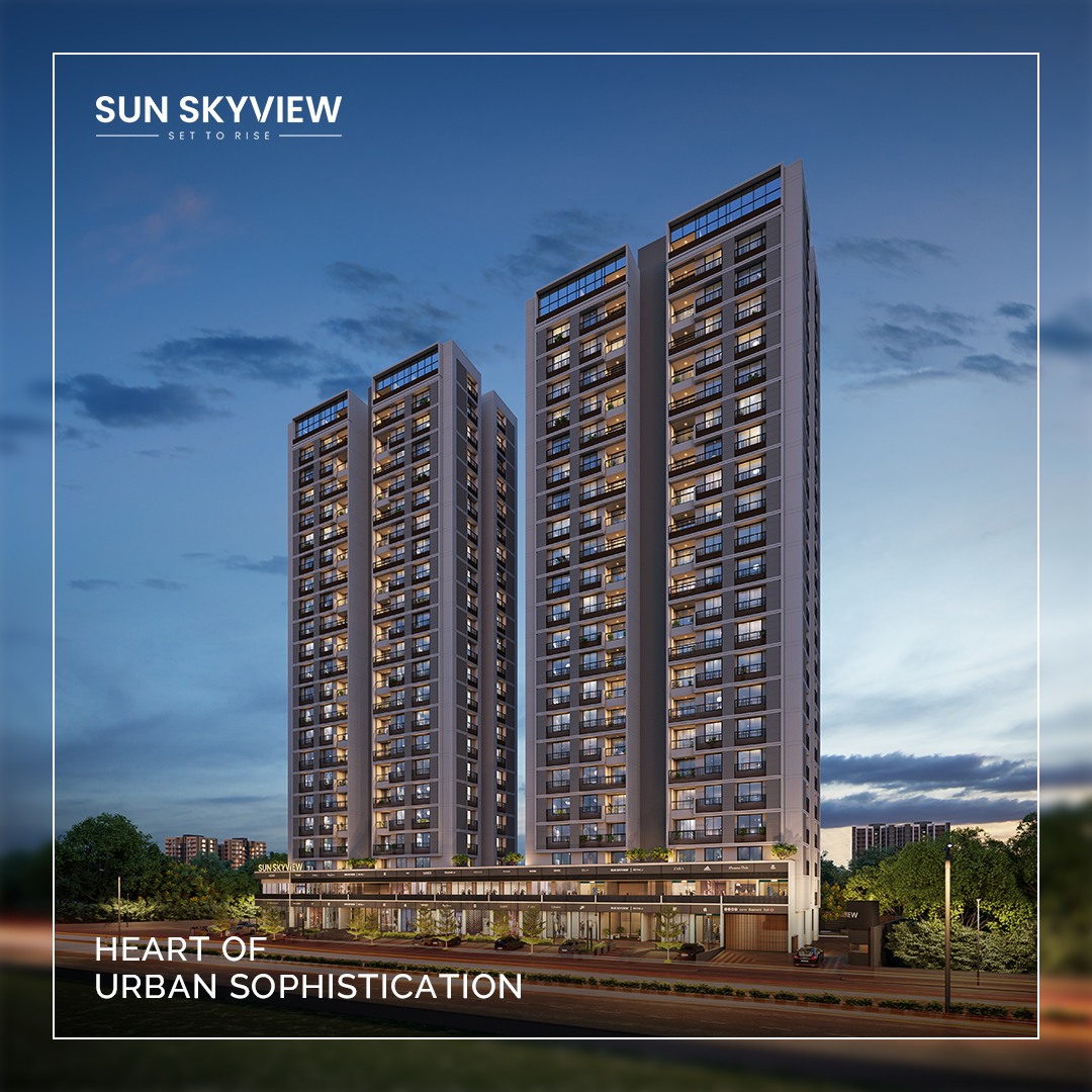 Captivating the essence of modern elegance, where urban sophistication meets timeless charm. At Sun Skyview's 3BHK apartments witness everything that an urban heart desires.

Enquire today,
Call: +91 99789 32054
Location: Shela
Status: Under Construction

#SunBuildersGroup #SunBuilders #SunSkyview #HighRiseLiving #Residential #Retail #Homes #Shela #3BHK #RealEstateAhmedabad