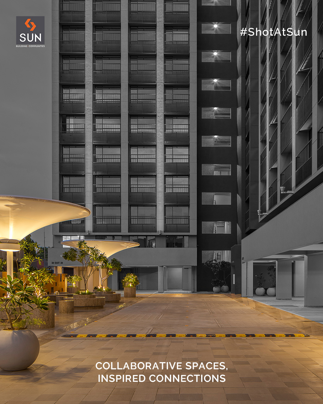 Thoughtfully designed sit-out spaces foster creativity, collaboration, and growth. Step into an environment that empowers your team, elevates your work, and transforms the way you do business.

#SunGravitas #CornersAtSun #Ahmedabad #SunBuildersGroup #Gujarat #RealEstate #SunBuilders #Commercial #Retail #ShotAtSun #CompletedProject