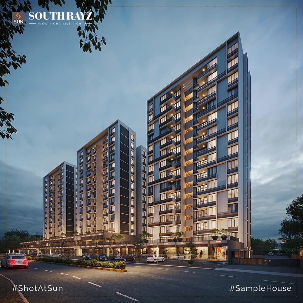 Sun Builders,  SunBuildersGroup, SunBuilders, SunSouthRayz, Retail, Residential, AffordableHomes, 2BHK, 3BHK, SampleHouse, ShotAtSun, SouthBopal, SOBO, RealEstateAhmedabad
