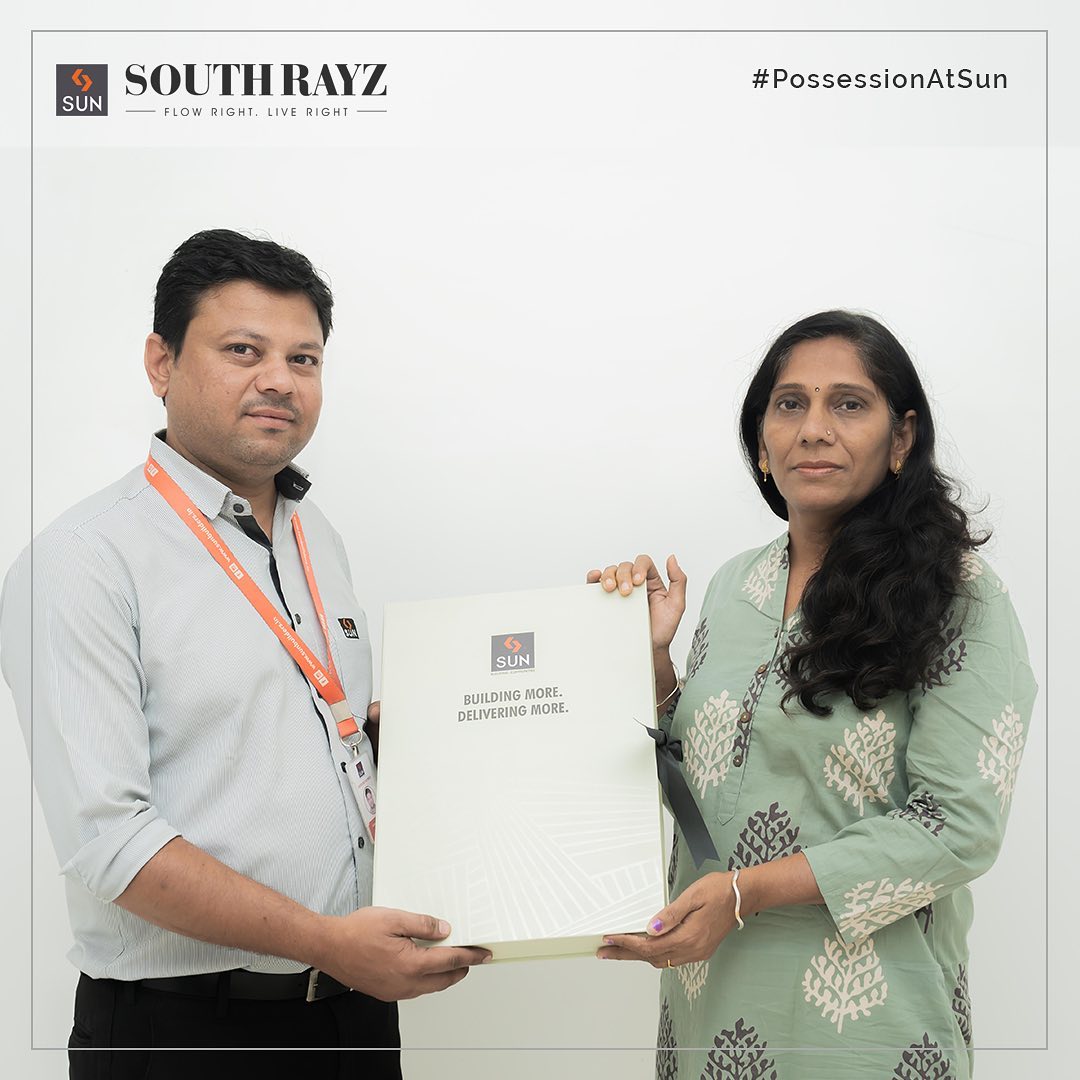 Sun Builders,  BuildingMore, DeliveringMore, PreciousPossession, Congratulations, WelcomeToSunFamily, HappyHomeOwners, Residences, SunBuildersGroup, SunBuilders, RealEstateAhmedabad, IndiasFinestDevelopers