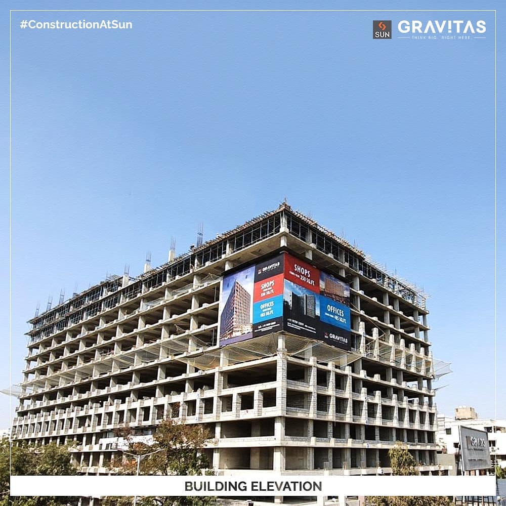Sun Builders,  SunBuildersGroup, SunBuilders, SunGravitas, ConstructionAtSun, CommercialSpace, Offices, Retail, Showrooms, ShyamalCrossRoad, RealEstateAhmedabad