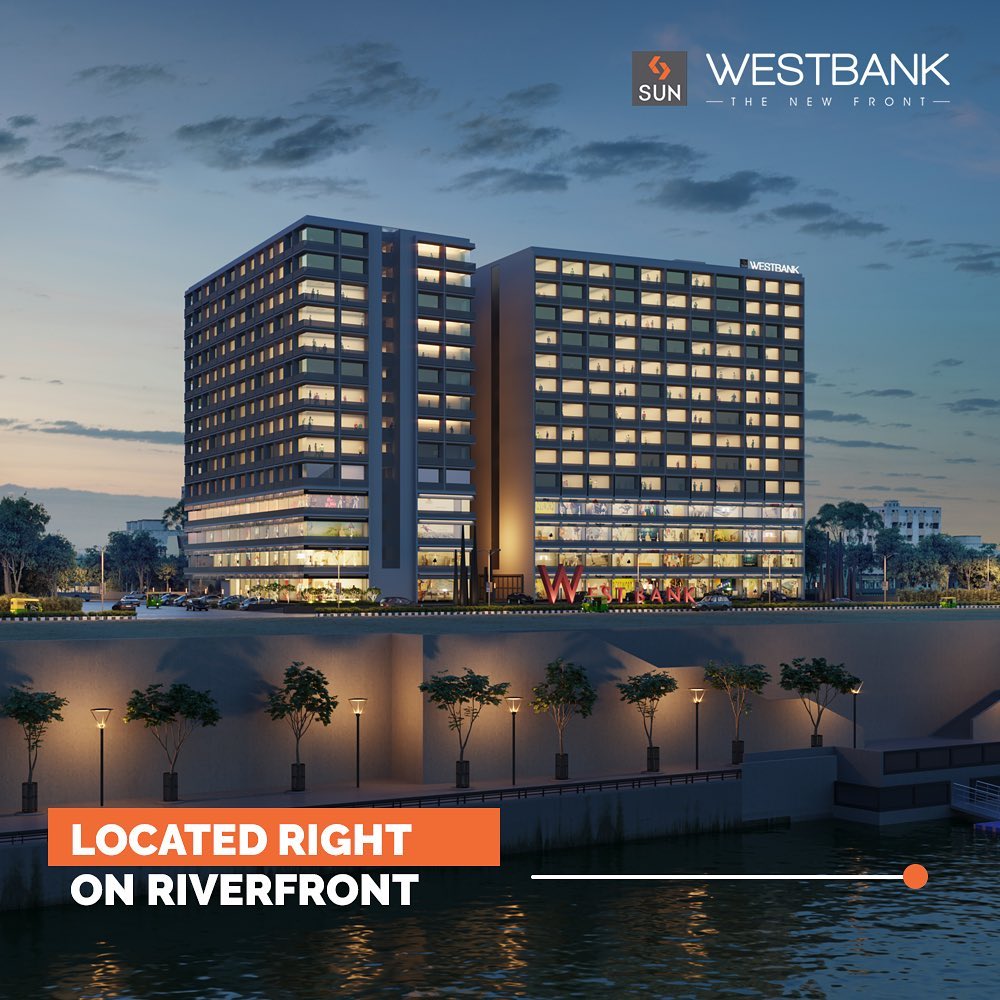 Sun Builders, SunWestBank, SunBuildersGroup, Ahmedabad, Gujarat, RealEstate, SunBuilders, Ashramroad, Riverfront, offices, showrooms