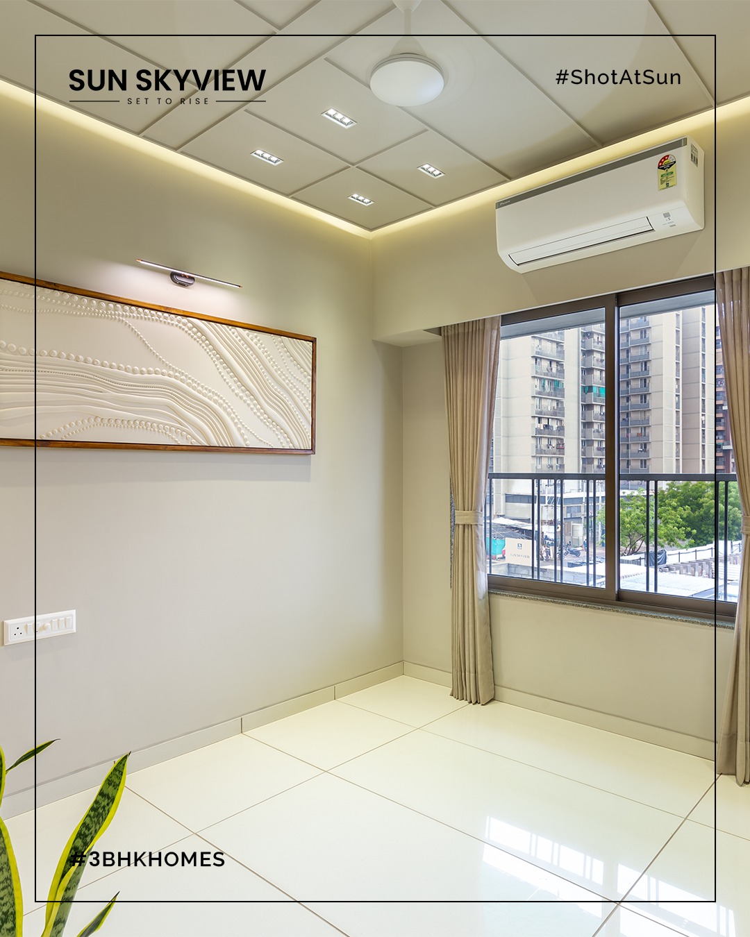 Sun Builders,  SunBuildersGroup, SunBuilders, SunSkyview, HighRiseLiving, Residential, Homes, Shela, 3BHK, RealEstateAhmedabad