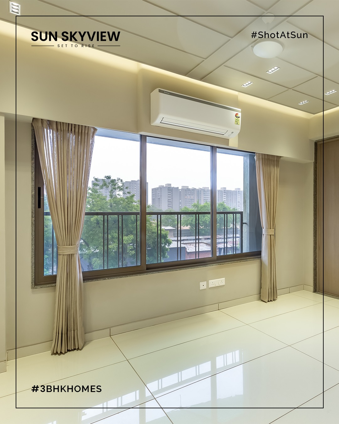 Sun Builders,  SunBuildersGroup, SunBuilders, SunSkyview, HighRiseLiving, Residential, Homes, Shela, 3BHK, RealEstateAhmedabad