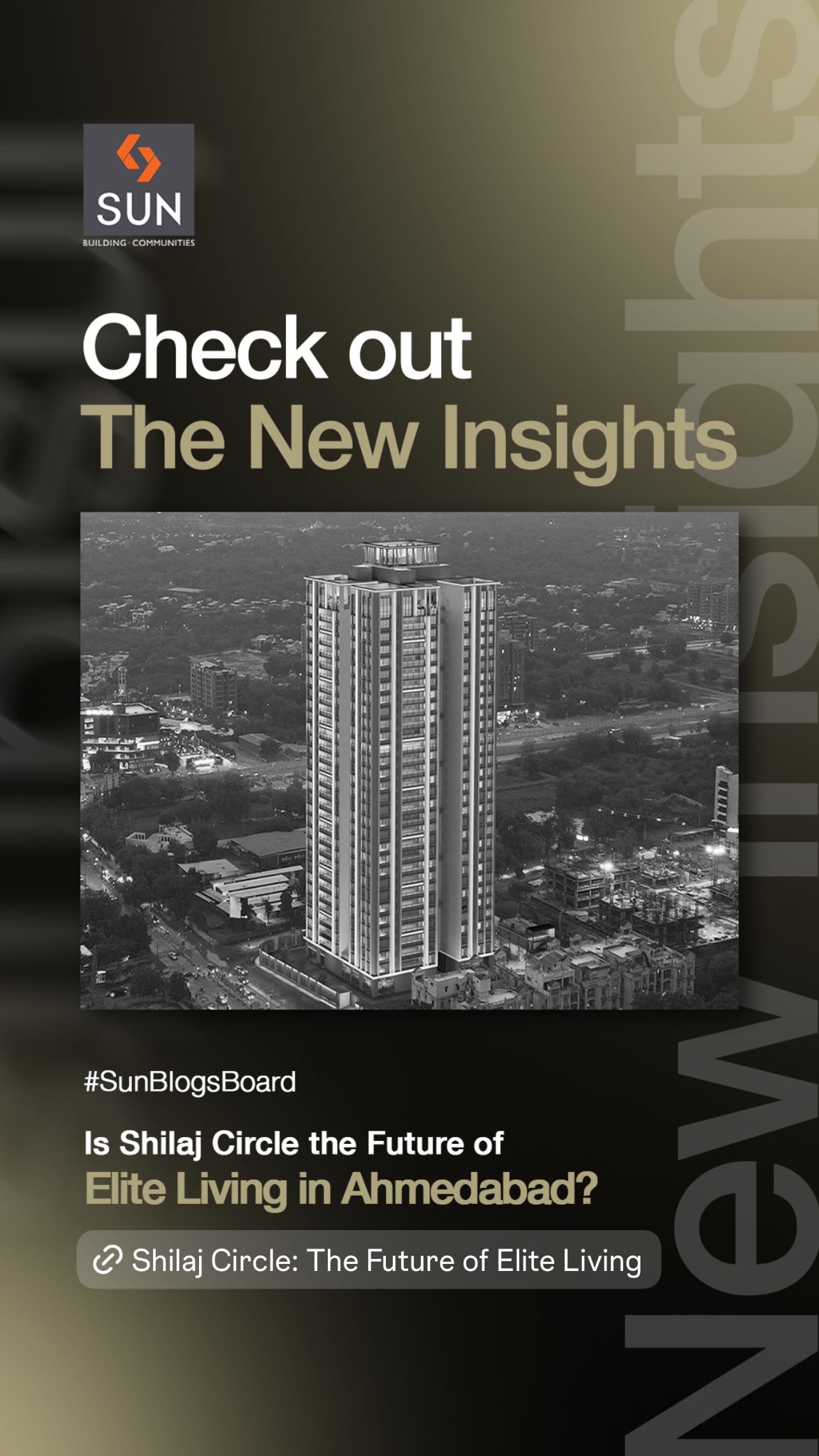 Sun Builders,  ModernLiving, SunBuilders, RetailSpaces, SunFootprints, Shela, SmartLayout