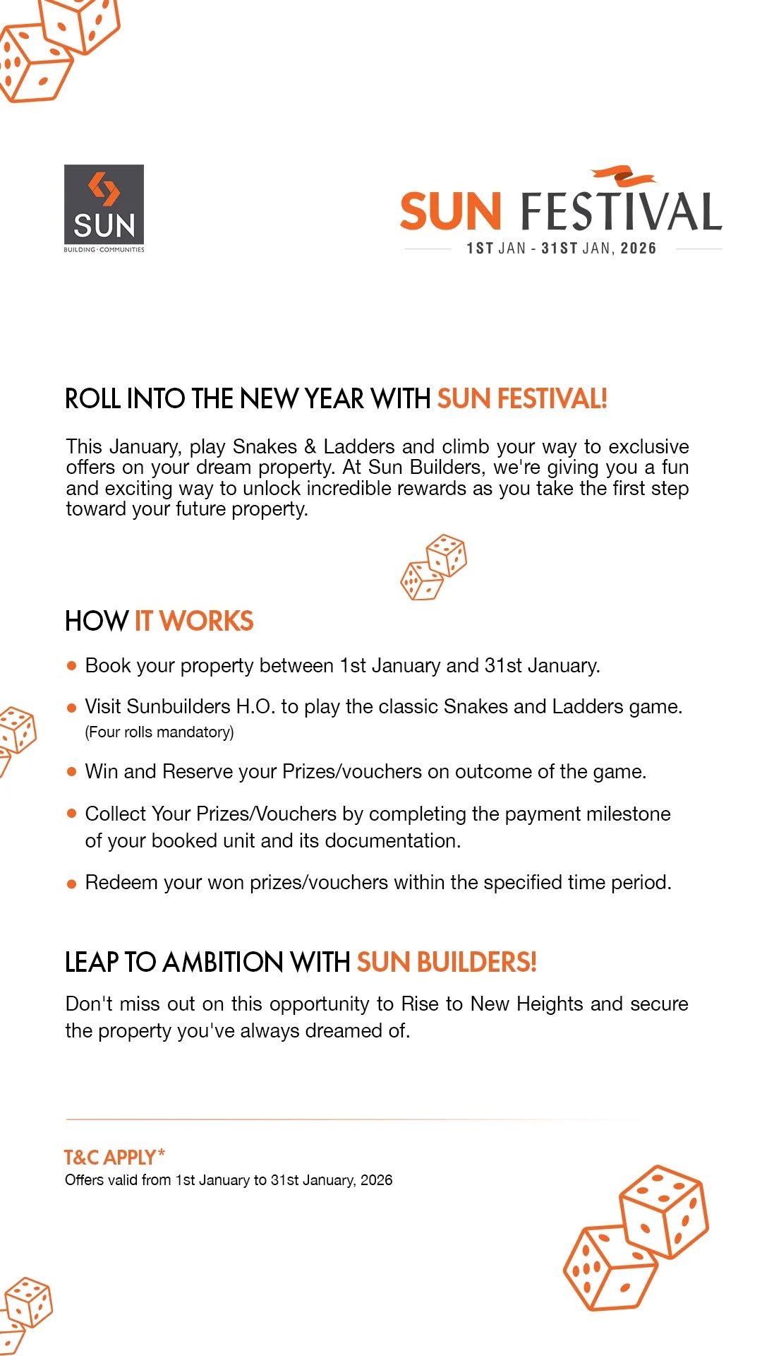 Sun Builders,  SunCentrum, SunBuilders, JourneyOfPastYear, RealEstate, ProgressiveSpaces, Ahmedabad, Gujarat