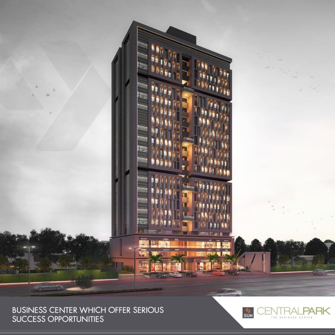 Central Park offers an inspiring, healthy, and fresh environment that’s all for innovation, hard work, and serious success opportunities.

#SunCentralPark #SunBuildersGroup #RealEstate #SunBuilders #Ahmedabad #Gujarat