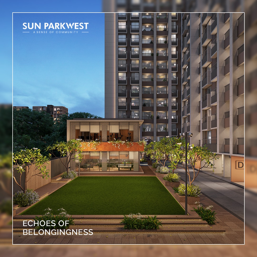 Sun Builders, SunBuildersGroup, SunBuilders, SunParkwest, CommunityLiving, Residential, Retail, Homes, Shela, 2BHK, 3BHK, RealEstateAhmedabad