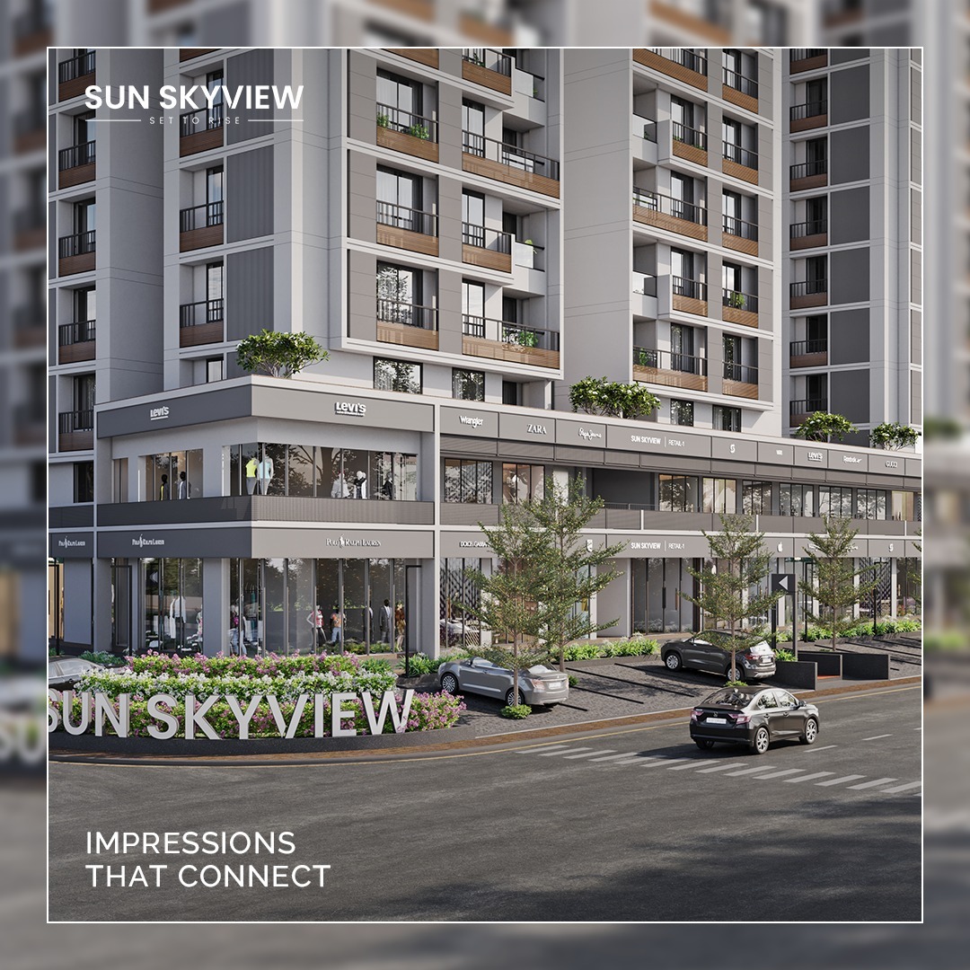 Sun Builders,  SunBuildersGroup, SunBuilders, SunSkyview, HighRiseLiving, Residential, Retail, Homes, Shela, 3BHK, RealEstateAhmedabad