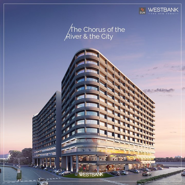 Sun Builders,  SunBuildersGroup, SunBuilders, SunWestBank, Commercial, Offices, Retail, AshramRoad, RiverFront, RealEstateAhmedabad