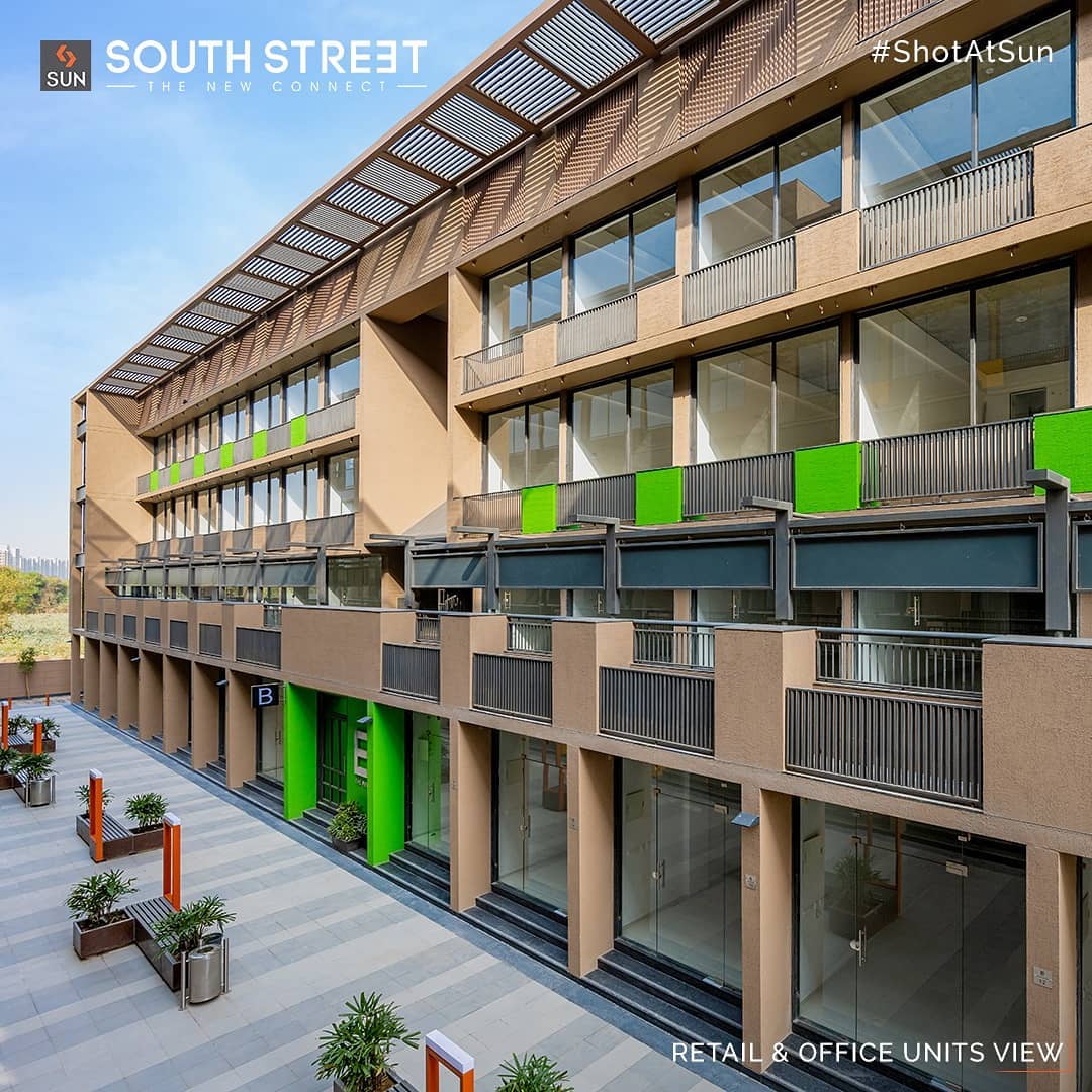Sun Builders,  SunBuildersGroup, SunBuilders, SunSouthStreet, Retail, Showrooms, SouthBopal, SOBO, ReadyPossession, BuildingCommunities, RealEstateAhmedabad