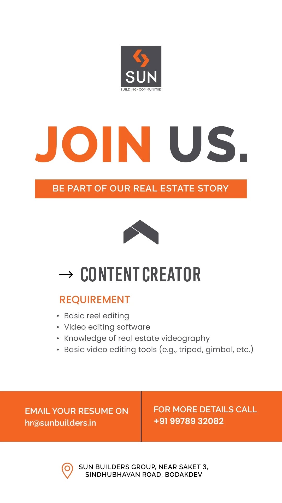 Sun Builders,  Orbit, CompletedProject, Flashback, SunBuildersGroup, SunBuilders, RealEstate, Offices, Commercial, Retail, Ahmedabad, Bodakdev, Gujarat