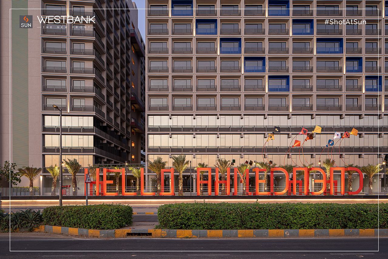 Sun Builders,  SunBuildersGroup, SunBuilders, SunWestBank, ShotAtSun, Commercial, Offices, Retail, AshramRoad, RiverFront, PossessionReady, BuildingCommunities, SmartInvestment, RealEstateAhmedabad, helloahmedabad