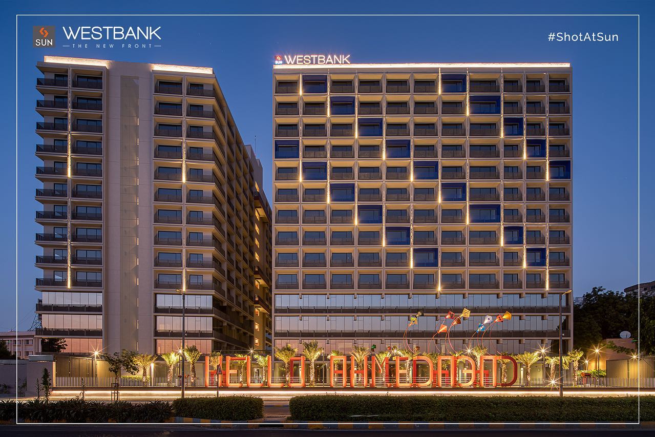 Sun Builders,  SunBuildersGroup, SunBuilders, SunWestBank, ShotAtSun, Commercial, Offices, Retail, AshramRoad, RiverFront, PossessionReady, BuildingCommunities, SmartInvestment, RealEstateAhmedabad, helloahmedabad