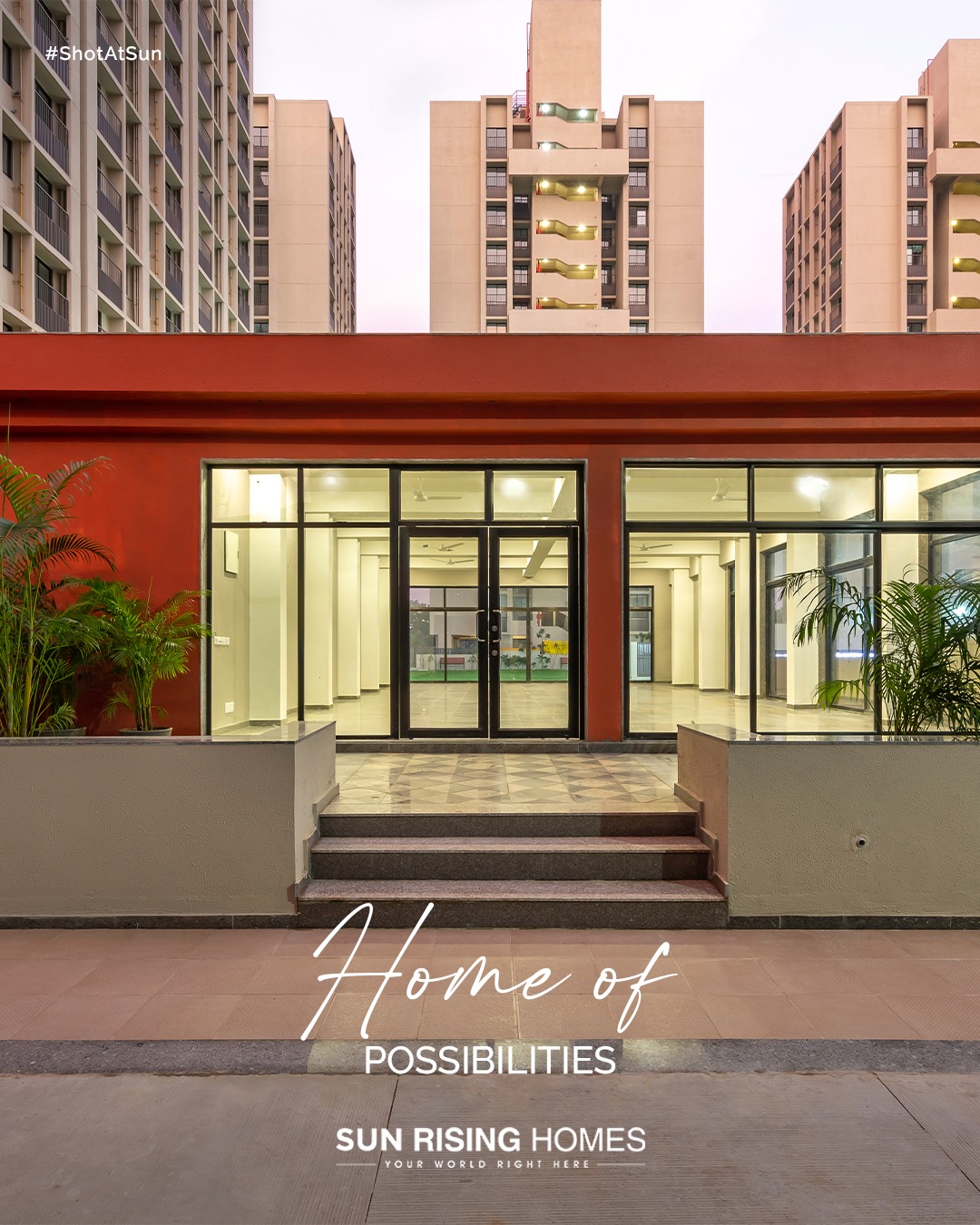 At Sun Rising Homes, every corner is designed to inspire creativity and innovation, allowing you to shape your living space according to your dreams. With modern amenities, expansive layouts, and a community encouraging growth, we invite you to explore a lifestyle where anything is possible.

Enquire today,
Contact: +91 95128 06115
Location: B/S Godrej Garden City, Jagatpur
Status: Recently Delivered

#SunBuildersGroup #SunBuilders #SunRisingHomes #RisingHomes #Residental #Retail #CompactLiving #AffordableHomes #Homes #2BHK #Jagatpur #BuildingCommunities #RealEstateAhmedabad