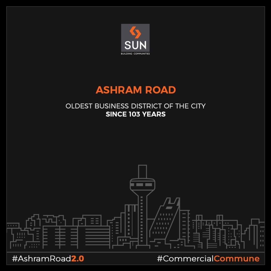 #AshramRoad - thriving the business spirit of Amdavad since 103 years!

#SunBuilders #RealEstate #Ahmedabad #Gujarat #SunBuildersGroup #AshramRoad2point0 #commercialcommune #ComingSoon #NewProject