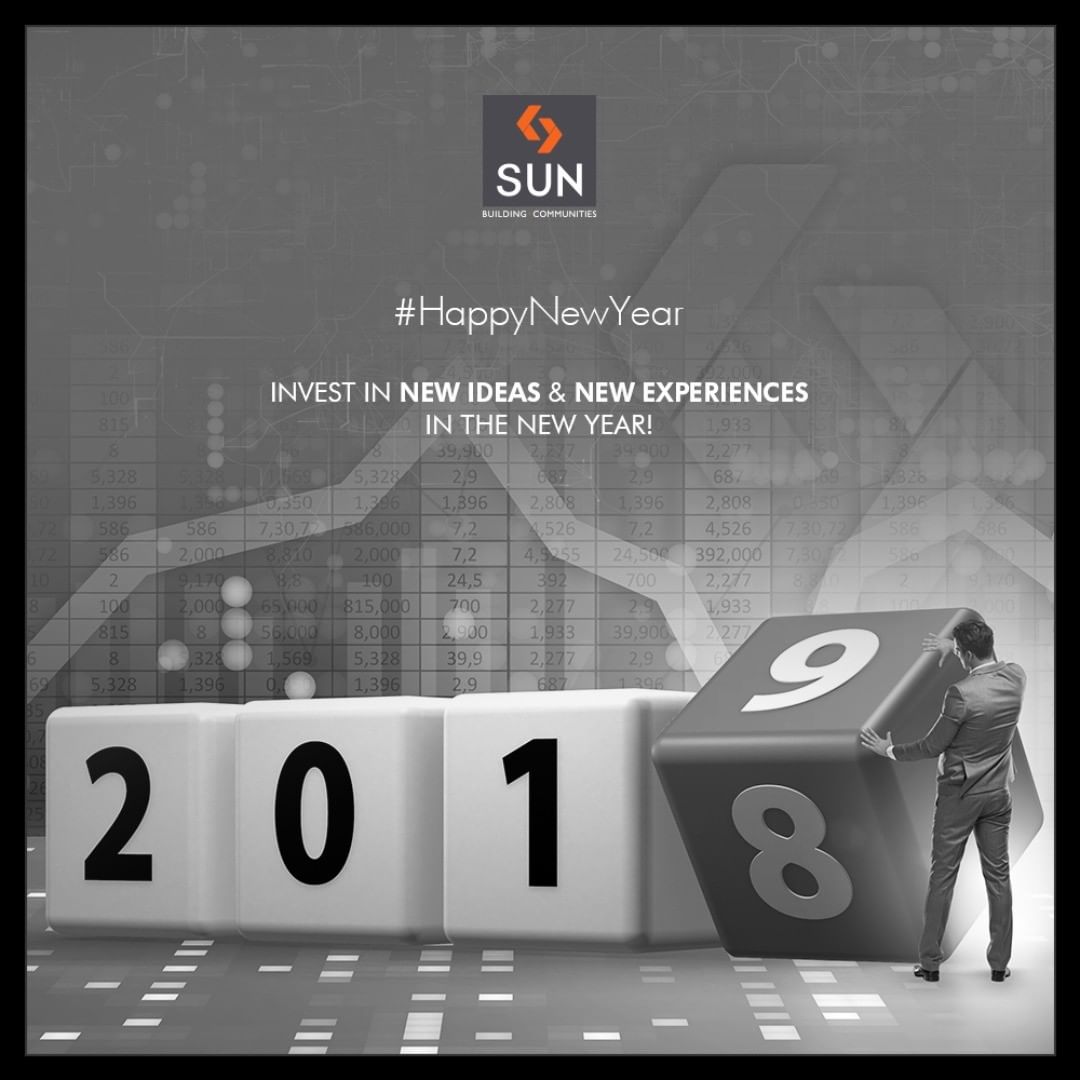 Invest in new ideas & new experiences in the new year!

#SunBuildersGroup #RealEstate #NewProject #Gujarat #Ahmedabad