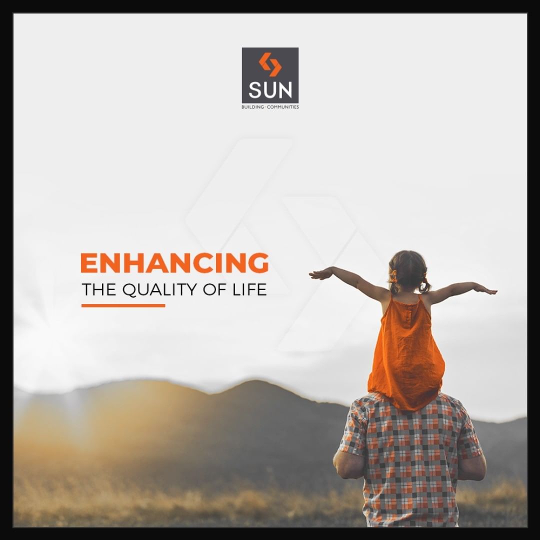 Our emphasis always lays on enhancing the quality of life & achieving excellence in service, innovation & customer needs!

#SunBuilders #RealEstate #Ahmedabad #RealEstateGujarat #Gujarat
