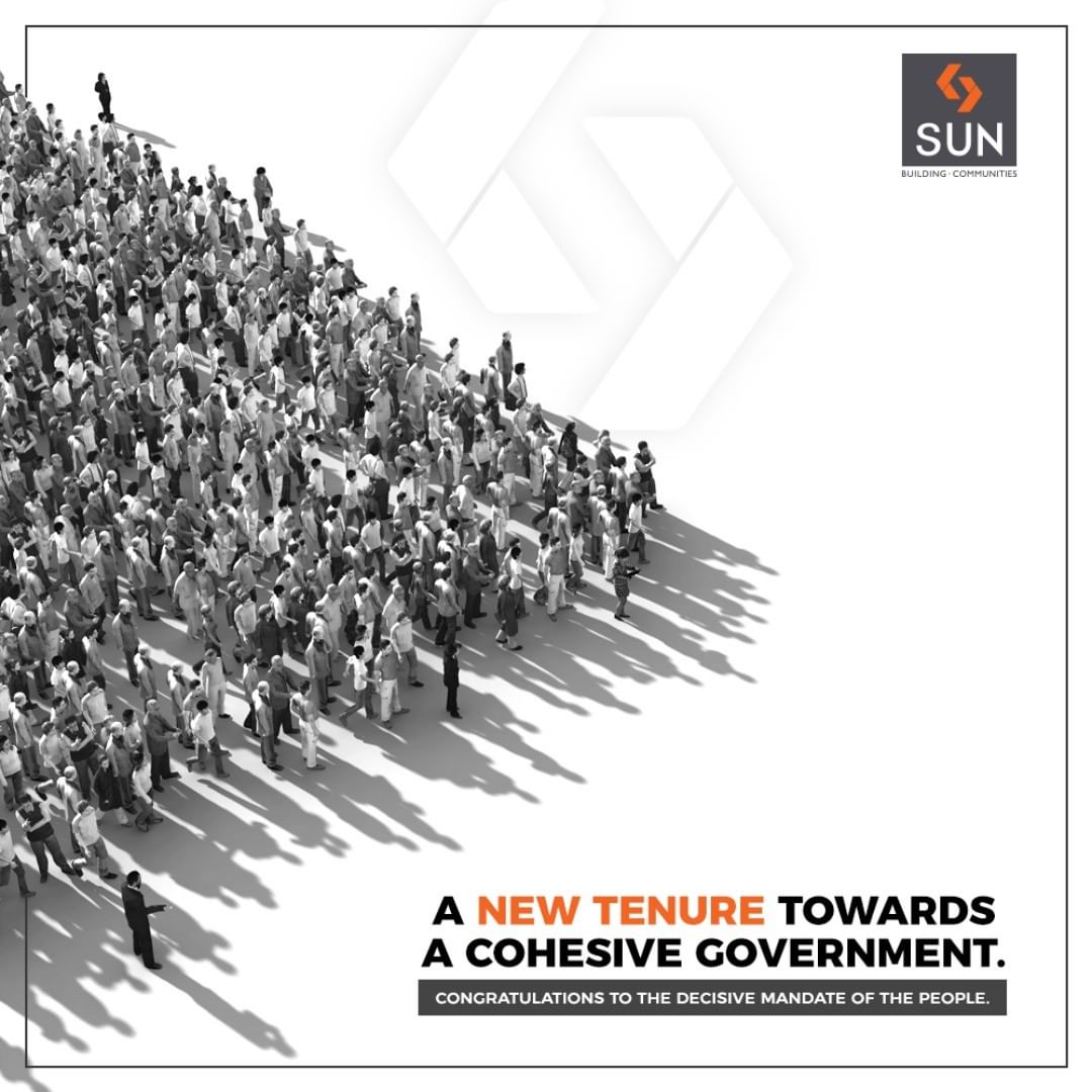 Congratulations to the decisive mandate of the people.

#SunBuilders #RealEstate #ProgressiveSpaces #Ahmedabad #Gujarat