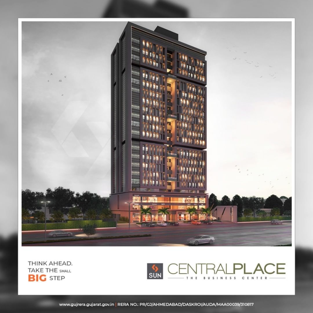 #SunCentralPlace is a business centre that offers you everything that lets you focus on your vision & goals!

#SunBuildersGroup #Ahmedabad #Gujarat #RealEstate