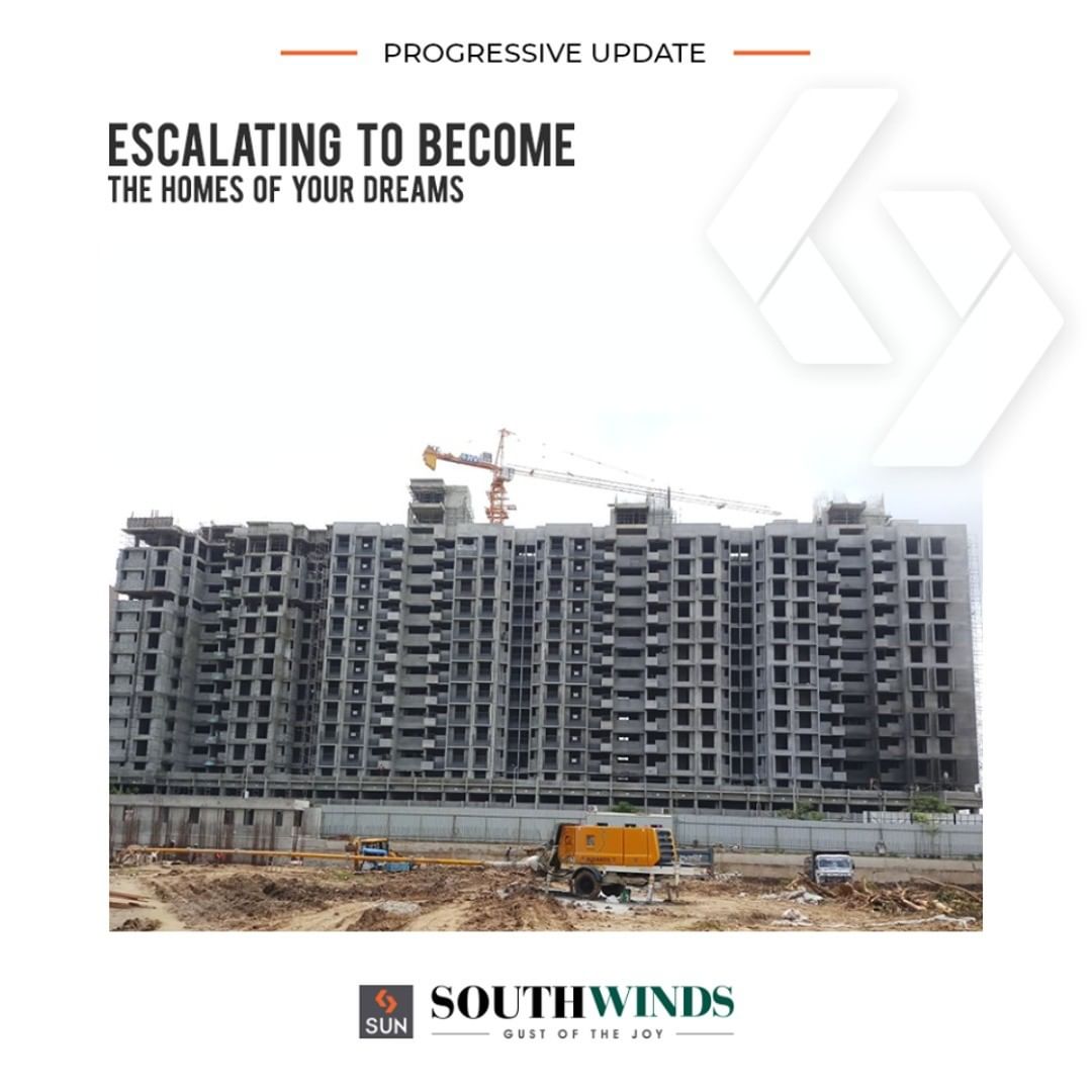 Sun South winds designed to being the abodes that bring you the “gust of joy”! #SunSouthWinds #SunBuildersGroup #SunBuilders #RealEstate #Ahmedabad #RealEstateGujarat #Gujarat