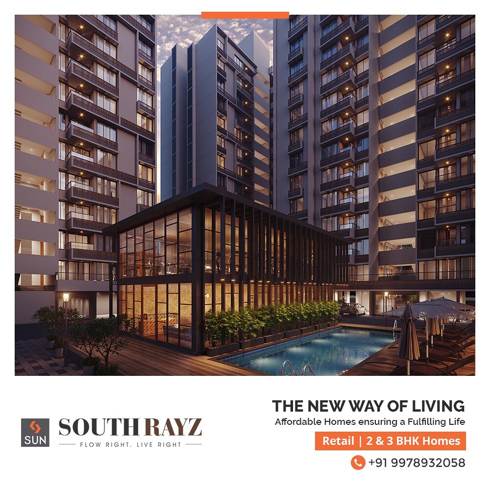 Live Right with Sun South Rayz where every ray of sunshine ensures quality time and a fulfilling life. Residential & Retail properties together create a life of your dreams where proximity and affordability are your companions.

For Details Call +91 9978932058

#SunSouthRayz #SunBuildersGroup #Ahmedabad #Gujarat #RealEstate #SunBuilders
#Retail #Residential #Affordablehomes