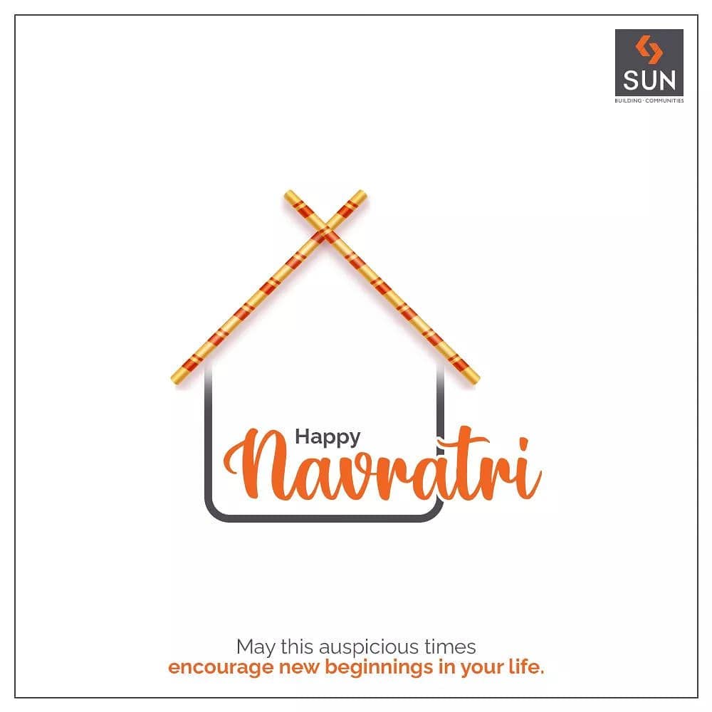 May this Navratri encourage you to embark a new journey of happiness and prosperity, as you step into a new home and enjoy the new beginnings in your life. 

#Navratri #Navratri2020 #SafeNavratri #HappyNavratri #Dandiya #Garba #NavratriFever #IndianFestivals #ShubhNavratri #Festival #Celebration #SunBuildersGroup #SunBuilders #RealEstate #Ahmedabad #RealEstateGujarat #Gujarat