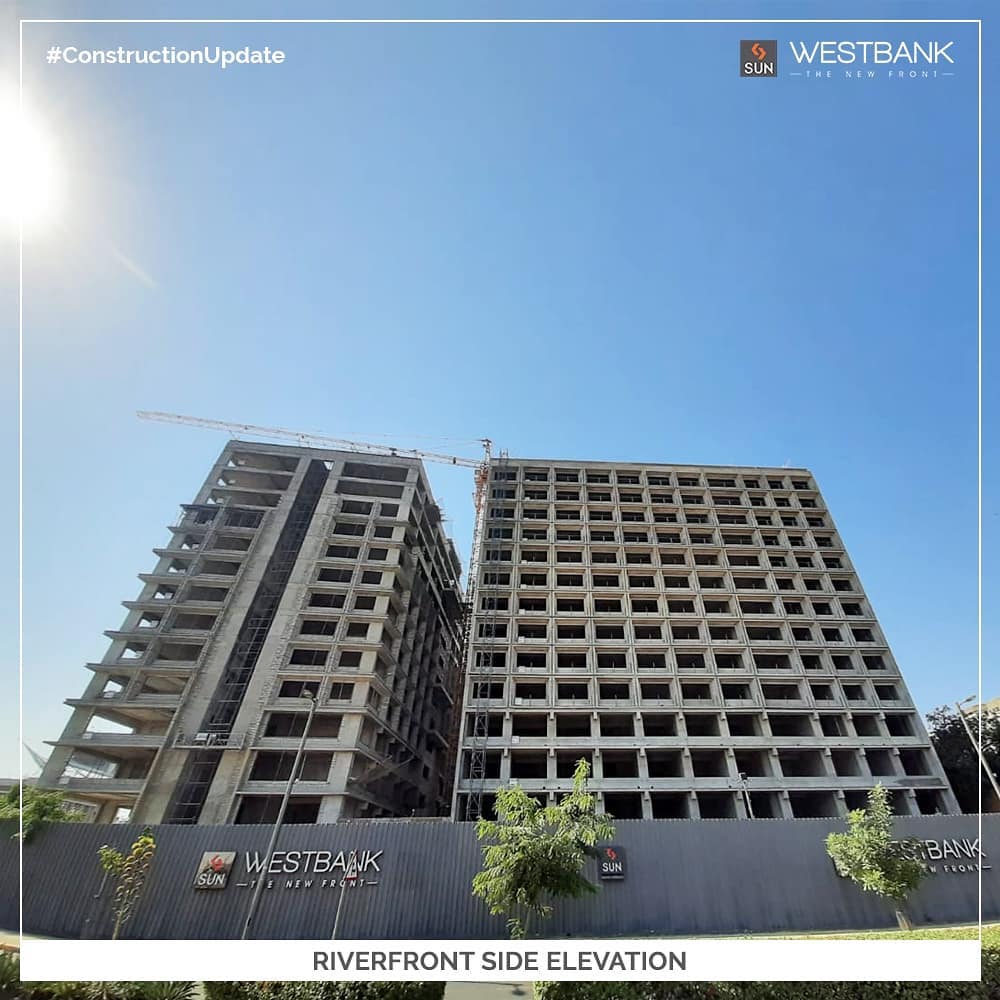 Be surrounded by the spectacular River Front and get encouraged to Work at an inspirational work environment. The upcoming Business Hub at Ashram Road, Sun West Bank is a potential retail experience owing to its optimized positioning as shown in these Construction Updates. Ashram Road, Riverfront and Vallabh Sadan Side Elevations are under Progress along with Block-A Primer and Texturing. 

#SunBuildersGroup #SunBuilders #SunWestBank #Commercial #ConstructionUpdate #AshramRoad #RiverFront #RealEstate #RealEstateAhmedabad #Ahmedabad #Gujarat #GujaratRealEstate #India