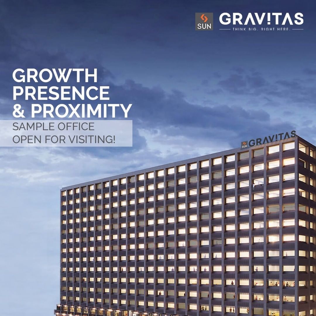 Take a tour of your dream work space, Sun Gravitas’ sample office is now open for visiting. 
Locate your business where growth, presence and proximity resides. Apt for start-up size retail and office spaces, this is where ideas and return on investments touch greater heights.

For Details Call: +91 987932058

Architect: @hm.architects
Location: Shyamal Cross Road
Status: Under Construction

#SunBuildersGroup #SunBuilders #SunGravitas #SampleOffice #CommercialSpace #Offices #Retail #Showrooms #BuildingCommunities #SmartInvestment #ShyamalCrossRoad #RealEstateAhmedaba