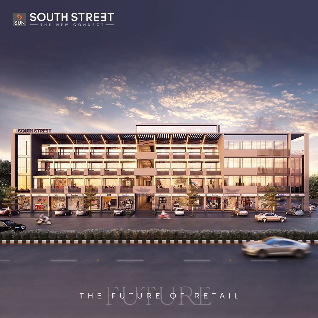 Sun South Street is all set to become the future of retail with G + 3 levels of exclusive retail segments, ideal for medical practitioners, fashion brands and restaurants. Connect with new possibilities with this engaging commercial landscape which is BU Ready.

Architect: @hm.architects
Location: South Bopal
Status: Ready Possession

#SunBuildersGroup #SunBuilders #SunSouthStreet #Retail #Showrooms #SouthBopal #SOBO #ReadyPossession #DeliveredProject #BuildingCommunities #RealEstateAhmedabad