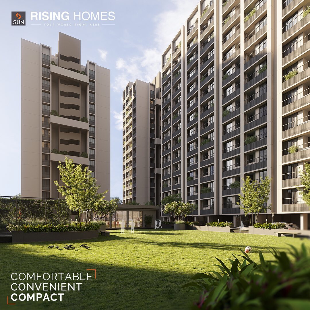 Let your zest of living be amplified, as you step into homes that are made just for you.

Sun Rising Homes have 1 & 1.5 BHK Compact Homes that'll make independent living more fun and makes you feel proud of yourself.

We ensure you that this is just the right place to start & fulfil your aspirations & begin a life-of-joy.

For Details Call: +91 95128 06115

Architect: @hm.architects
Location: B/S Godrej Garden City, Jagatpur
Status: Just Launched

#SunBuildersGroup #SunBuilders #SunRisingHomes #RisingHomes #Residental #Retail #CompactLiving #AffordableHomes #Homes #1BHK #1.5BHK #Jagatpur #BuildingCommunities #RealEstateAhmedabad