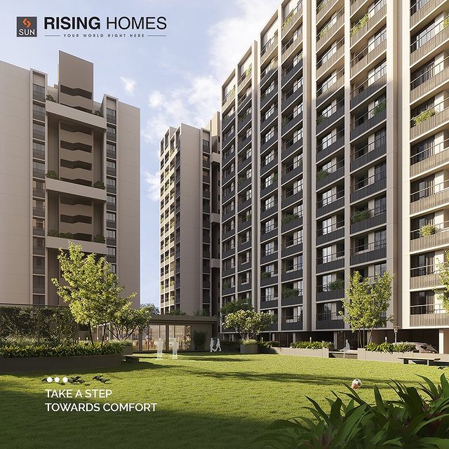 Take a step towards comfort living and two steps towards the 1 & 1.5 BHK homes that are designed to rightly fit into your expectation.

Decide to rise and raise the bar of happy living at the impeccably designed residential project Sun Rising Homes that shall define comfort and convenience with sheer preciousness.

For Details Call: +91 95128 06115

Location: B/S Godrej Garden City, Jagatpur
Status: Under Construction
Architect: @hm.architects

#SunBuildersGroup #SunBuilders #SunRisingHomes #RisingHomes #Residental #Retail #CompactLiving #AffordableHomes #Homes #1BHK #1.5BHK #Jagatpur #BuildingCommunities #realestateahmedabad