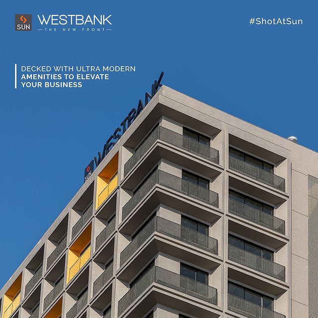 Happiness is working peacefully amidst the blissful environ. Work effectively, keeping stress and exhaustion at bay.

Get access to a plethora of modern amenities without making any negotiation with peace at Sun WestBank. 

For Details Call: +91 9978932057
Location: Central Ashram Road, River Front
Status: Possession Ready
Architect: @hm.architects

#SunBuildersGroup #SunBuilders #SunWestBank #ShotAtSun #Commercial #Offices #Retail #AshramRoad #RiverFront #PossessionReady #BuildingCommunities #SmartInvestment #RealEstateAhmedabad