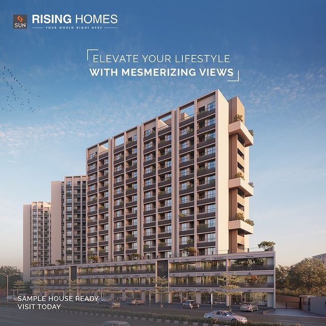 Offering spectacular views in every direction, Sun Rising Homes has been designed for the future generations and compact families who wish to live life on their own terms.

Elevate your lifestyle with mesmerizing views at the canvas that reflects blueprint of happiness! Have access to the affordably luxurious lifestyle where conveniences will be at your command. 

Sample house ready - Visit today

For Details Call: +91 95128 06115

Location: B/S Godrej Garden City, Jagatpur
Status: Under Construction
Architect: @hm.architects

#SunBuildersGroup #SunBuilders #SunRisingHomes #RisingHomes #Residental #Retail #CompactLiving #AffordableHomes #Homes #1BHK #1.5BHK #Jagatpur #BuildingCommunities #realestateahmedabad