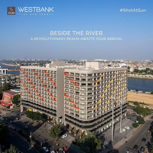 Let your aspirations stand tall while you make your dreams visible.

The strategically structured and intelligently positioned revolutionary realm; Sun WestBank awaits your arrival.

Work in peace for progress & be a part of this iconic development.

For Details Call: +91 9978932057

Location: Ashram Road, River Front
Status: Possession Ready
Architect: @hm.architects

#SunBuildersGroup #SunBuilders #SunWestBank #ShotAtSun #Commercial #Offices #Retail #AshramRoad #RiverFront #PossessionReady #BuildingCommunities #SmartInvestment #RealEstateAhmedabad