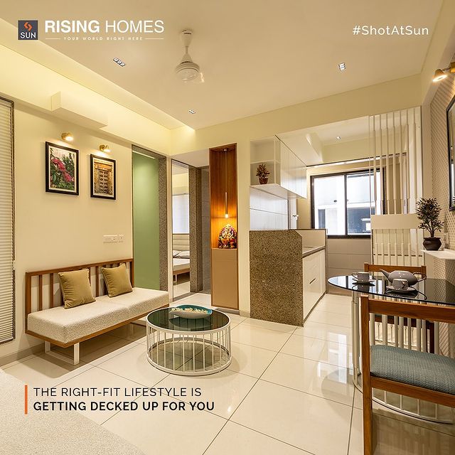 Rise beyond the hustle-bustle of the city life and allow yourself to be surrounded by the hues of affordable luxury.

Experience the bliss and perks of living a compact life at Sun Rising Homes. 

Sample House Ready - Visit Today!

For Details Call: +91 95128 06115

Location: B/S Godrej Garden City, Jagatpur
Status: Under Construction
Architect: @hm.architects

#SunBuildersGroup #SunBuilders #SunRisingHomes #RisingHomes #Residental #Retail #CompactLiving #AffordableHomes #Homes #1BHK #1.5BHK #Jagatpur #BuildingCommunities #RealestateAhmedabad