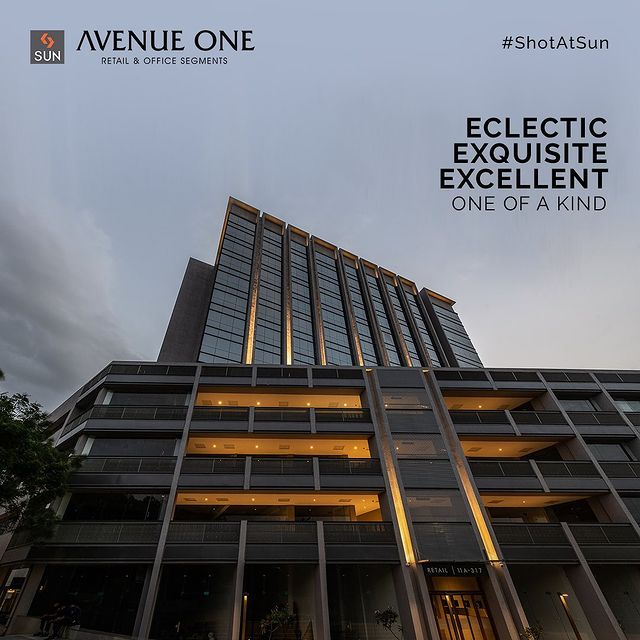 Offering a judicious mix of retail and work segments, the eclectic and exquisite project Sun Avenue One has been designed to inspire growth.

The beautifully designed and magnificently completed project is indeed one of its kind!

#SunAvenueOne #Ahmedabad #SunBuildersGroup #Gujarat #RealEstate #SunBuilders #Manekbaug #Offices #Commercial #Retail #ShotAtSun #FlashBack #CompletedProject