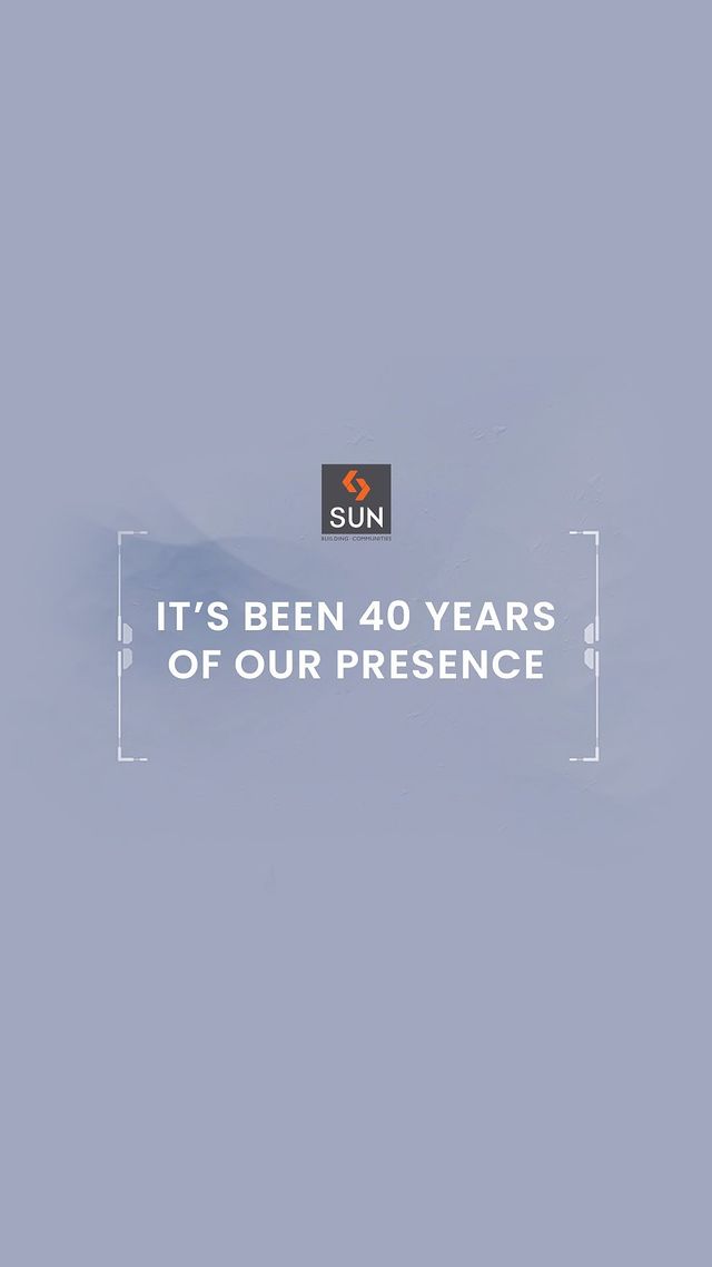 Being inspired by the tireless spirit of the magnificent Sun, we have laid the foundation of Sun Builders Group. 

Over the 40 years of our distinct presence, we have been redefining the horizons with an extensive range of commercial, residential and plotting projects.

With over 70+ delivered Projects, We believe in Building More and delivering more. 

#SunBuildersGroup #SunBuilders #RealEstateAhmedabad #IndiasFinestDevelopers #BuildingCommunities