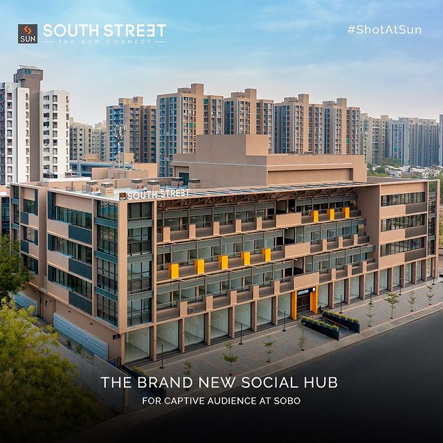 The best way to live is to grow by leaps and bounds, while giving heights to your dreams.

Being located in the prime location, Sun South Street is a dense property that is poised to become the new social hub at SOBO meeting all daily consumable & social requirements and needs.

For Details Call: +91 99789 32081

Location: South Bopal
Status: Ready Possession
Architect: @hm.architects

#SunBuildersGroup #SunBuilders #SunSouthStreet #Retail #Showrooms #SouthBopal #ShotAtSun #SOBO #ReadyPossession #BuildingCommunities #RealEstateAhmedabad
