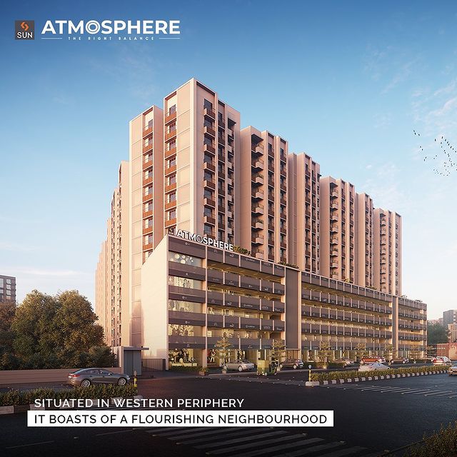 Being situated in the Western periphery of the city, this fine residential project Sun Atmosphere offers a flourishing neighbourhood that includes; reputed schools, retail outlets, famous chain of restaurants and many other talk of the town commercial developments.

Let your family members live in the lap of proximity amidst a flourishing neighbourhood.

Sample Home Ready - Book Your Visit

For Details Call: +91 99789 32061

Location: Central Shela
Status: Under Construction
Architect: @hm.architects

#SunBuildersGroup #SunBuilders #SunAtmosphere #LivingAtmosphere #Residential #Retail #Homes #Shela #2BHK #3BHK #RealEstateAhmedabad