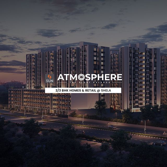 Sun Atmosphere comprising of the 2/3 BHK homes and retails in the Western periphery has the perfect combination of contemporary architecture and thoughtfully designed infrastructure.

Designed to offer the best form of comfort living, the project has got a galore of lifestyle-friendly amenities. As per promised timeline it will be soon given possession in July 2024.

Sample home is ready;
Book your visit!

For Details Call: +91 99789 32061
Location: Central Shela
Status: Under Construction
Architect: @hm.architects

#SunBuildersGroup #SunBuilders #SunAtmosphere #LivingAtmosphere #Residential #Retail #Homes #Shela #2BHK #3BHK #RealEstateAhmedabad #Reels #ReelsOfInstagram