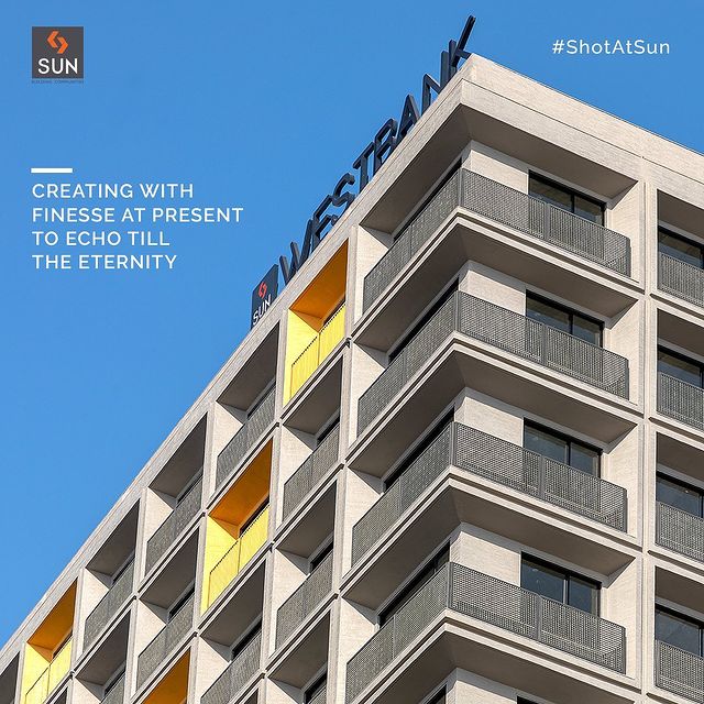 Timeliness is the characteristic that has been reflecting our presence since genesis.
With strong vision and long term values, we have been giving shape to desires and dreams.

#SunBuildersGroup #ShotAtSun #SunBuilders #BuildingCommunities #RealEstateAhmedabad