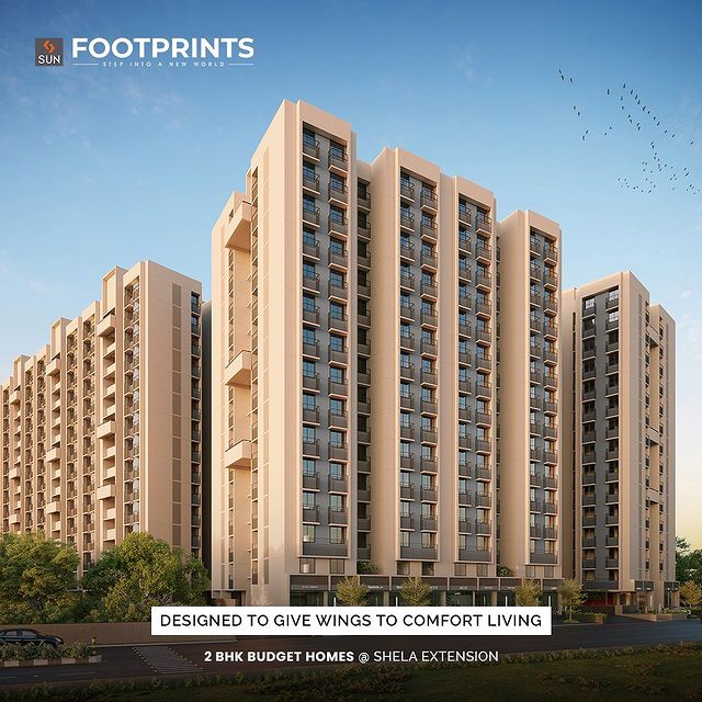 The world of comfort looks like this & is all set to lure you.

Sun Footprints at Shela Extension, Behind Applewoods Township, compromises of the 2BHK budget homes that do complete justice to aesthetics, quality and functionality.

For Details Call: +91 99789 32061

Location: Shela Extension
Status: Under Construction

#SunBuildersGroup #SunBuilders #2BHKHomes #Shops #StepSetHome #ConstructionUpdate #ProjectInMaking #Shela #ShelaExtension #SunBuilders #RealEstate #SunFootprints #Ahmedabad #Gujarat