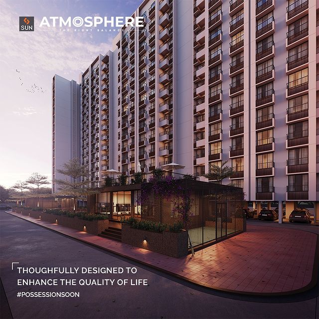 Sun Atmosphere, offers its residents the right balance with its 2 & 3 bhk apartments and its most sought-after amenities for those seeking relaxation and social interaction.

In addition to this, it also successfully boasts of a flourishing neighbourhood, which has prime connectivity and easy accessibility to Makarba, Ambli, Ghuma & South Bopal.

Sample Home Ready - Book Your Visit

For Details Call: +91 99789 32061
Location: Central Shela
Status: Under Construction

#SunBuildersGroup #SunBuilders #SunAtmosphere #LivingAtmosphere #Residential #Retail #Homes #Shela #2BHK #3BHK #RealEstateAhmedabad