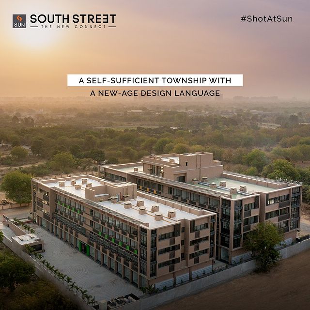 Sun South Street, a self-sufficient township is built while keeping in mind the need of today's audience of South Bopal.

This new-age design language accommodates a banquet, restaurant, grocery store, fitness center, banks, food chains all built around a central courtyard.

For Details Call: +91 9978932056

Location: South-Bopal
Status: Ready Possession

#SunBuildersGroup #SunBuilders #CommercialSpace #Offices #Retail #Showrooms #BuildingCommunities #SmartInvestment #RealEstateAhmedabad